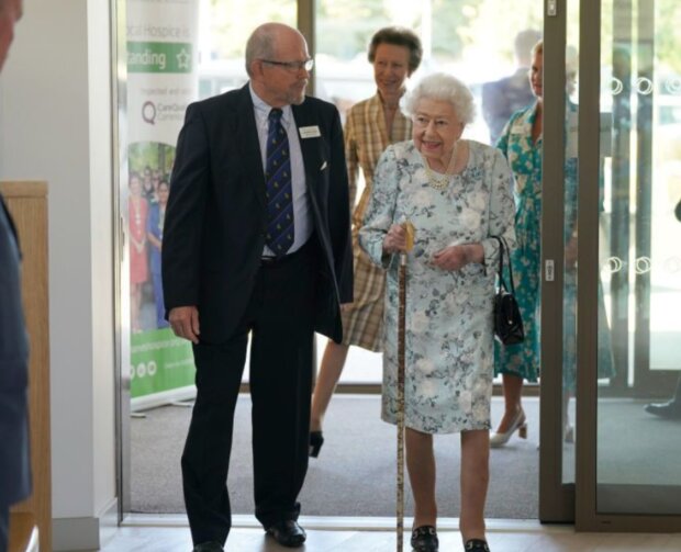 Alžběta II. Foto: snímek obrazovky tsn