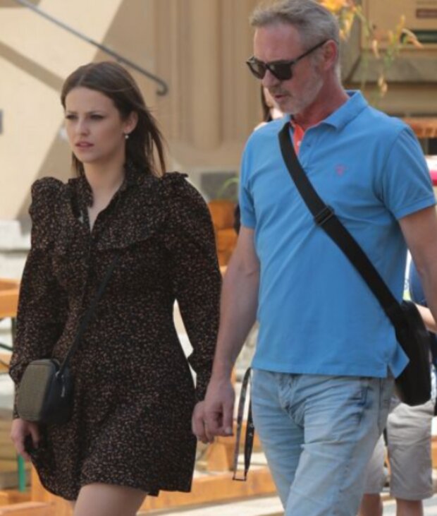 Jiří Dvořák a Martina Zábranská. Foto: snímek obrazovky extra.cz