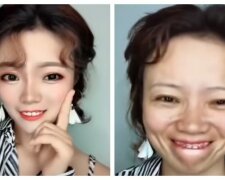 Korejská žena se odlíčila a zestárla o 20 let