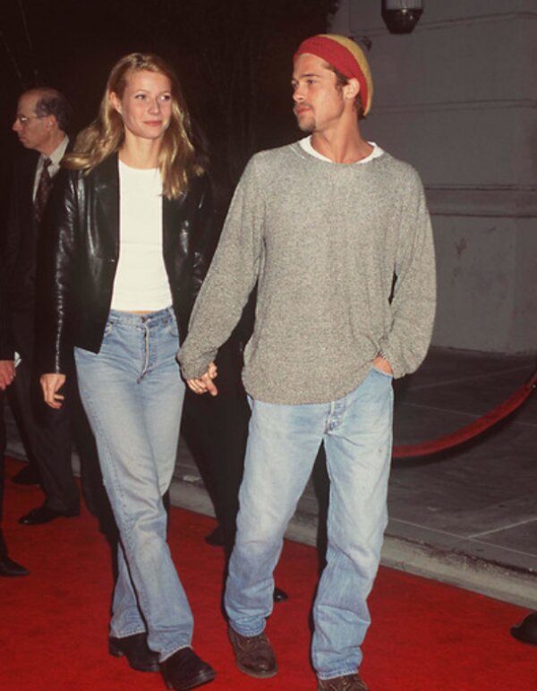 Brad Pitt a Gwyneth Paltrow. Foto: snímek obrazovky Legion Media