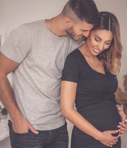 Daniela s manželem. Foto: snímek obrazovky blesk.cz