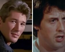 Sylvester Stallone a Richard Gere. Foto: snímek obrazovky YouTube