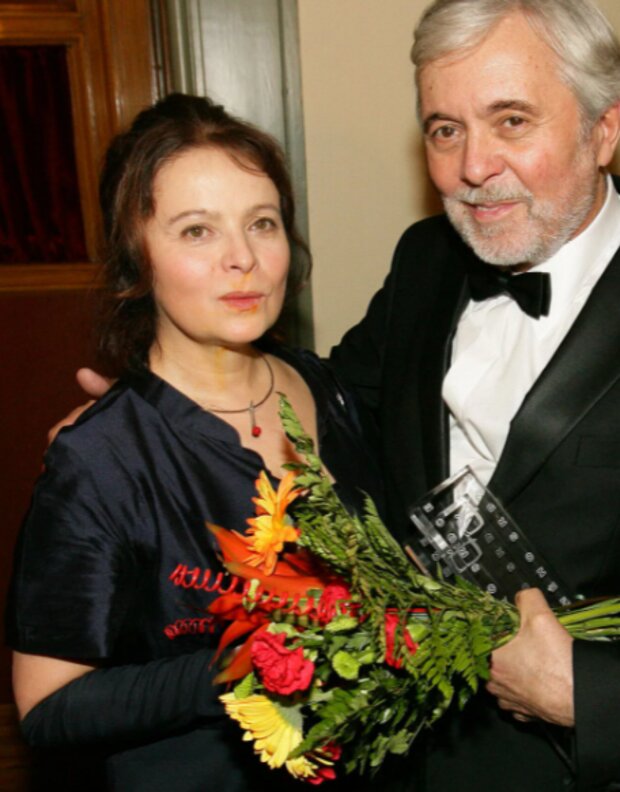 Josef Abrhám a Libuše Šafránková. Foto: snímek obrazovky ahaonline.cz