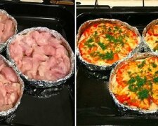 Kuřecí filet Překvapení: porcovaná večeře bez utracení a starosti