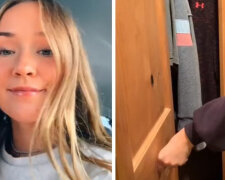 Abych se před všemi schovala, dívka ve skříni postavila tajnou místnost