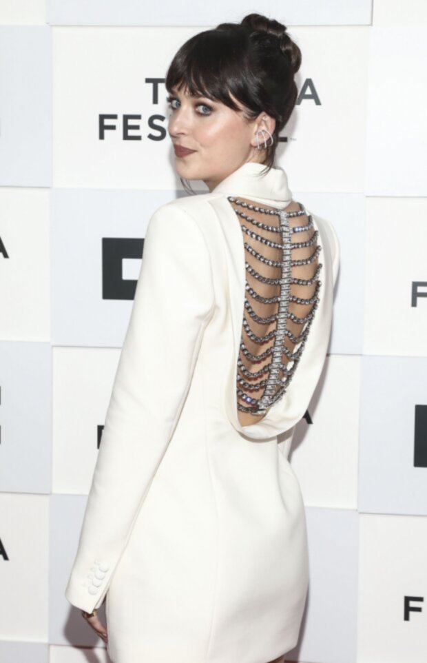 Dakota Johnson. Foto: snímek obrazovky tsn