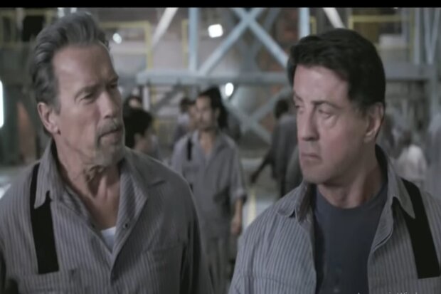 Stallone, Schwarzenegger, Foto: snímek obrazovky YouTube