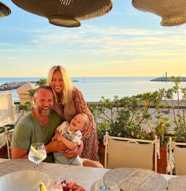 Ondřej Novotný s rodinou. Foto: snímek obrazovky Instagram