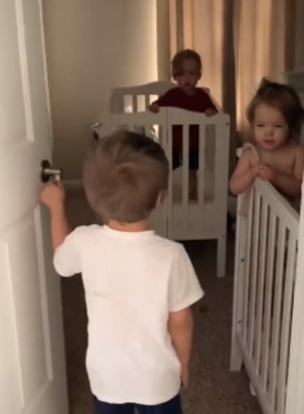 Děti. Foto: snímek obrazovky TikTok