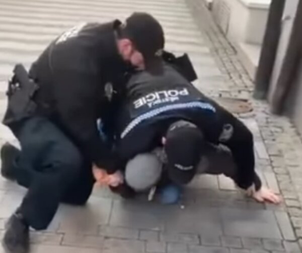 Policie zadržela otce. Foto: snímek obrazovky blesk.cz
