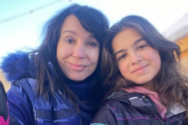 Nela Boudová s dcerou Sašou. Foto: snímek obrazovky Instagram