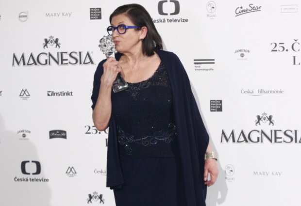 Zuzana Kronerová po snímku Bába z ledu. Foto: Snímek obrazovky extra.cz