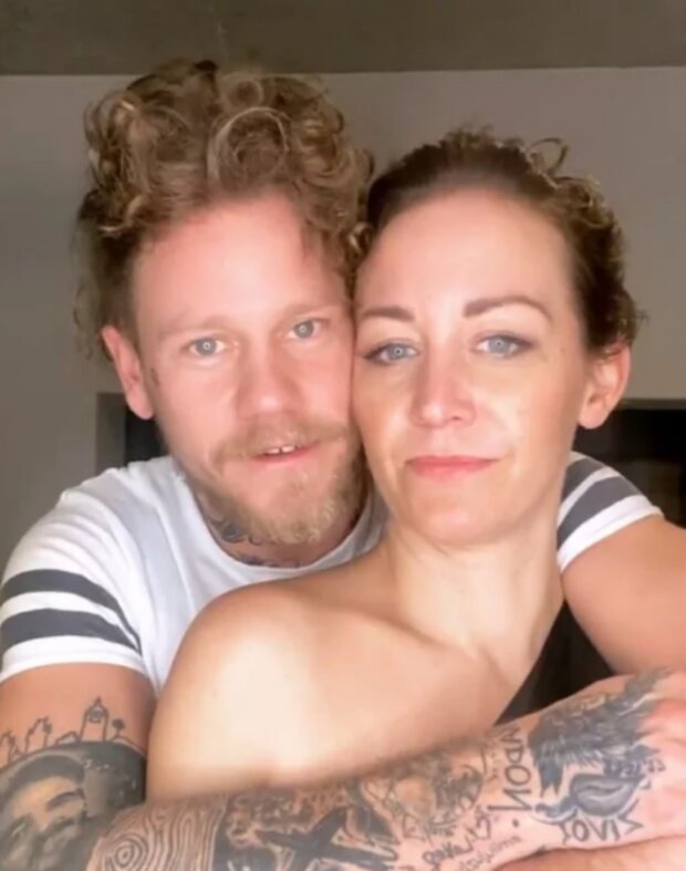 Adam Raiter s Agátou. Foto: snímek obrazovky Instagram