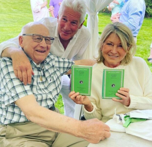 Richard Gere a jeho rodiče. Foto: snímek obrazovky laykni.com