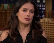 Salma Hayek. Foto: snímek obrazovky YouTube