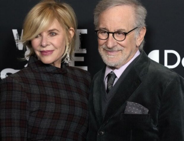 Steven Spielberg a jeho žena Kate Capshaw. Foto: snímek obrazovky tsn