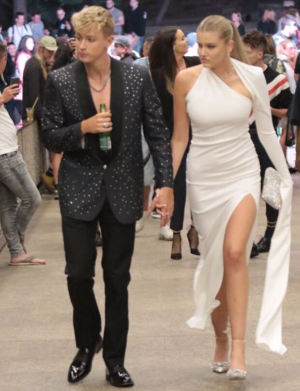 Adam Mišík a Natálie Jirásková. Foto: snímek obrazovky extra.cz