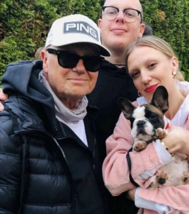 Jiří Korn s dcerou. Foto: snímek obrazovky Instagram
