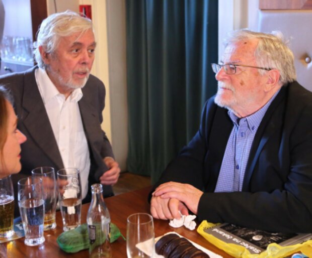 Josef Abrhám a Jan Kačer. Foto: snímek obrazovky extra.cz