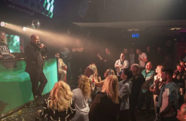 Michal David na výročí Discolandu. Foto: snímek obrazovky blesk.cz