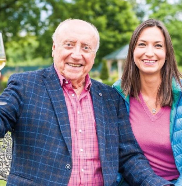 Lucie Gelemová a Felix Slováček. Foto: snímek obrazovky extra.cz