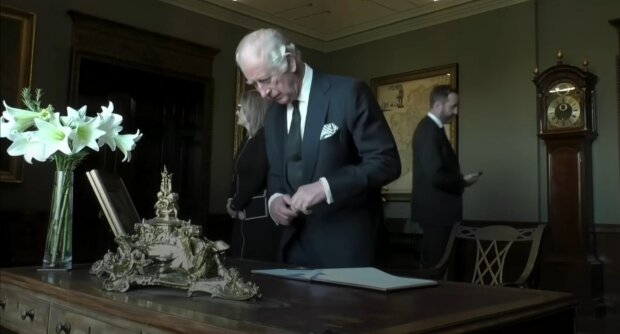 Král Karla III., Foto: snímek obrazovky YouTube