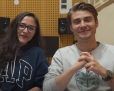 Eva Burešová a Marek Lambora. Foto: snímek obrazovky YouTube