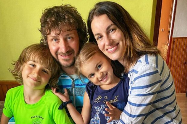 David a Lucie Křížkovi a jejích děti. Foto: snímek obrazovky Instagram