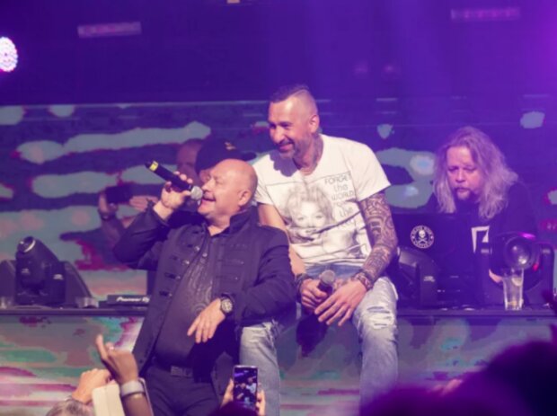 Michal David na výročí Discolandu. Foto: snímek obrazovky blesk.cz