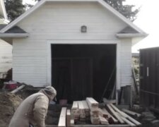 Tchán provedl opravy v garáži a přemístil tam tchýně: fotografie před a po opravě