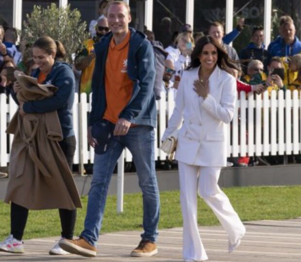 Meghan Markle. Foto: snímek obrazovky tsn