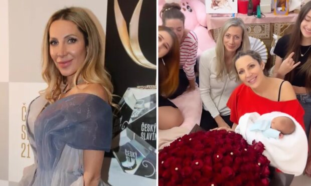 Olga Lounová už je doma z porodnice. Krásný dárek od partnera: "Tolik růží jsem ani neunesla"