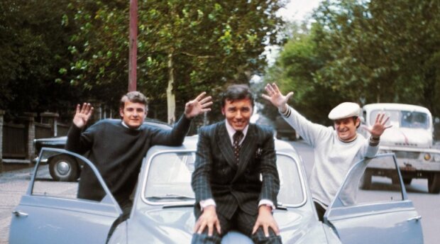 Jiří Štaidl, Karel Gott a Ladislav Štaidl. Foto: snímek obrazovky super.cz