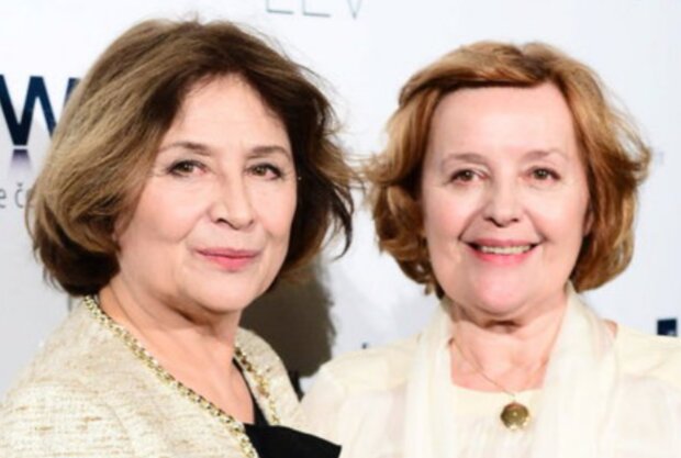 Emília Vášáryová a Magda Vášáryová. Foto: snímek obrazovky super.cz