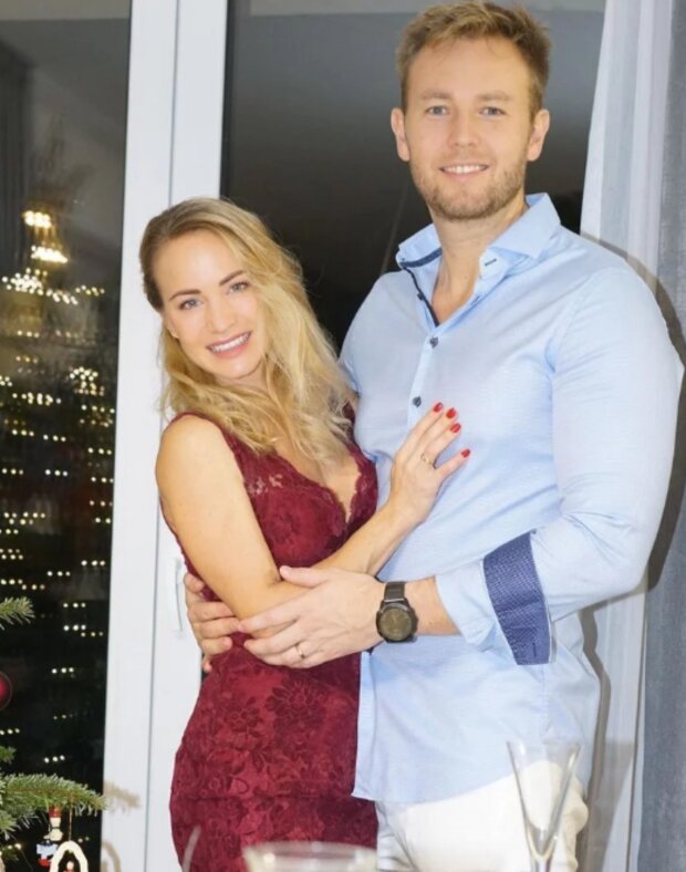 Zuzana Koperniech s manželem. Foto: snímek obrazovky ahaonline.cz