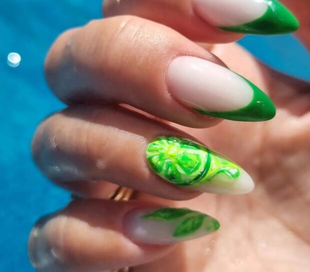Nápady na jasnou manikúru. Foto: snímek obrazovky Instagram
