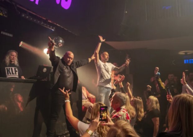 Michal David na výročí Discolandu. Foto: snímek obrazovky blesk.cz