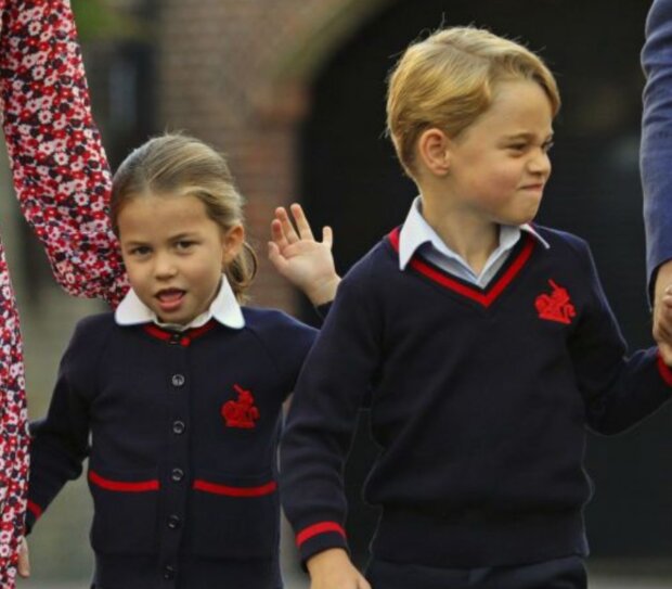 Děti Kate a Williama. Foto: snímek obrazovky tsn