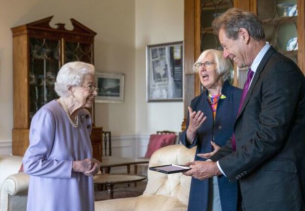 Alžběta II. Foto: snímek obrazovky tsn