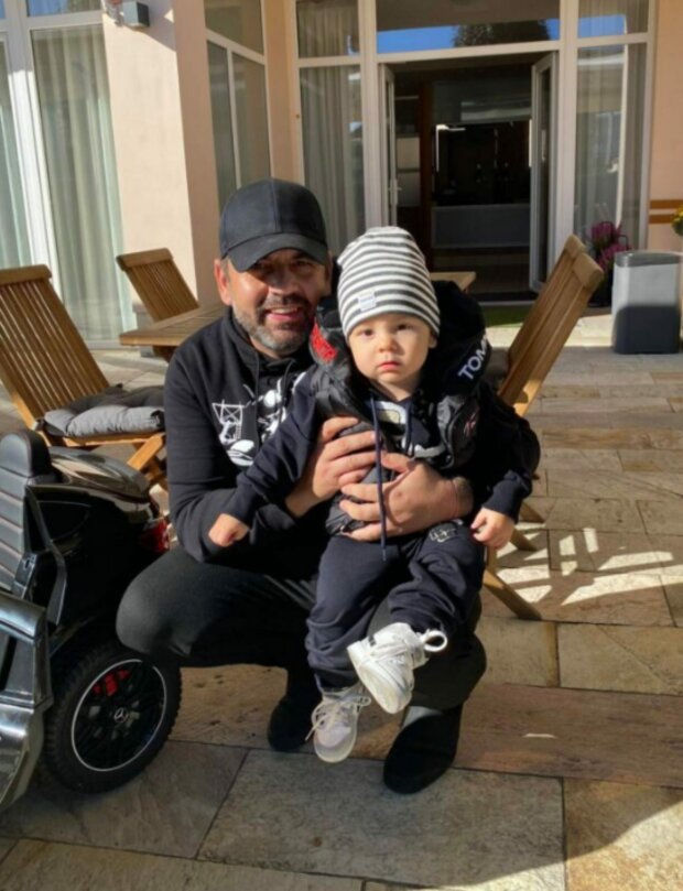 Radek Kašpárek se synem. Foto: snímek obrazovky Instagram