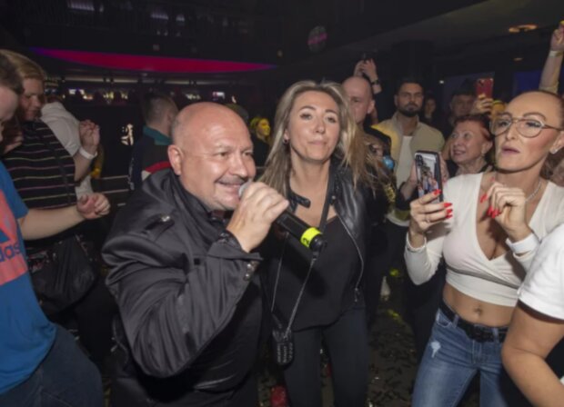 Michal David na výročí Discolandu. Foto: snímek obrazovky blesk.cz