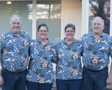 Dvojčata se oženili se sestrami dvojčat a navzájem se pletou