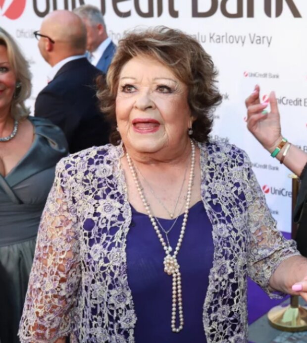 Jiřina Bohdalová. Foto: snímek obrazovky ahaonline.cz