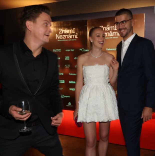 Anna Kadeřávková a Daniel Štrauch. Foto: snímek obrazovky blesk.cz