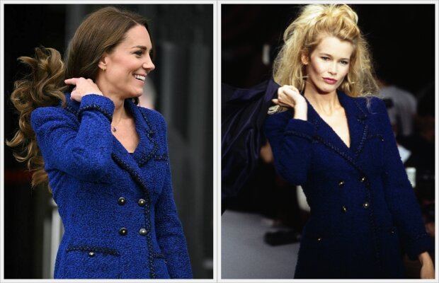 Kdo vypadá lépe: Princezna z Walesu a Claudia Schiffer, Foto: snímek obrazovky YouTube