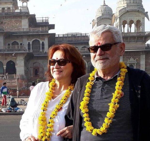 Zlata Adamovská s manželem. Foto: snímek obrazovky Instagram