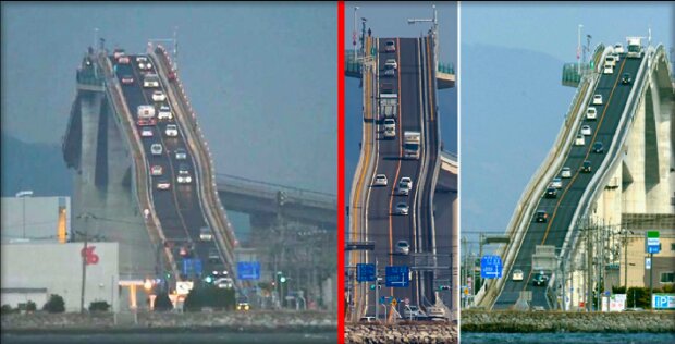 V Japonsku postavili most, který způsobuje panické útoky u řidičů