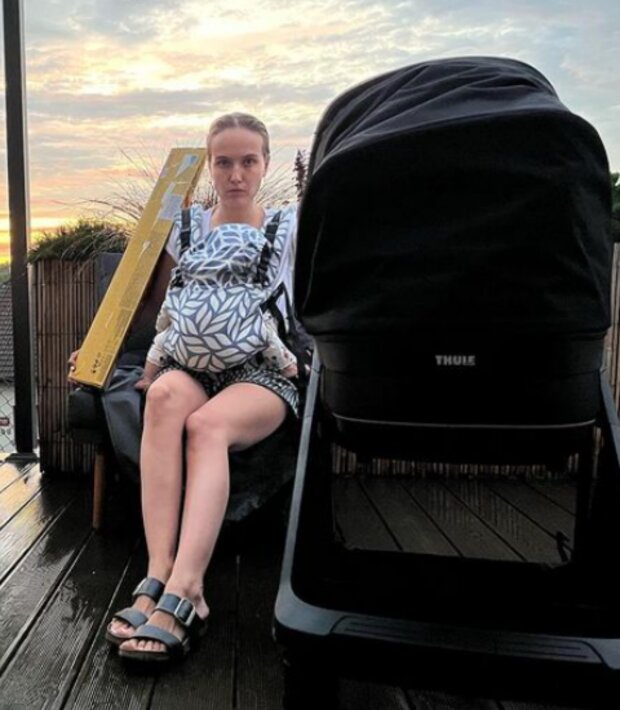 Tereza Ramba s rodinou. Foto: snímek obrazovky Instagram