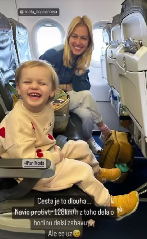 Renata Langmannová. Foto: snímek obrazovky Instagram