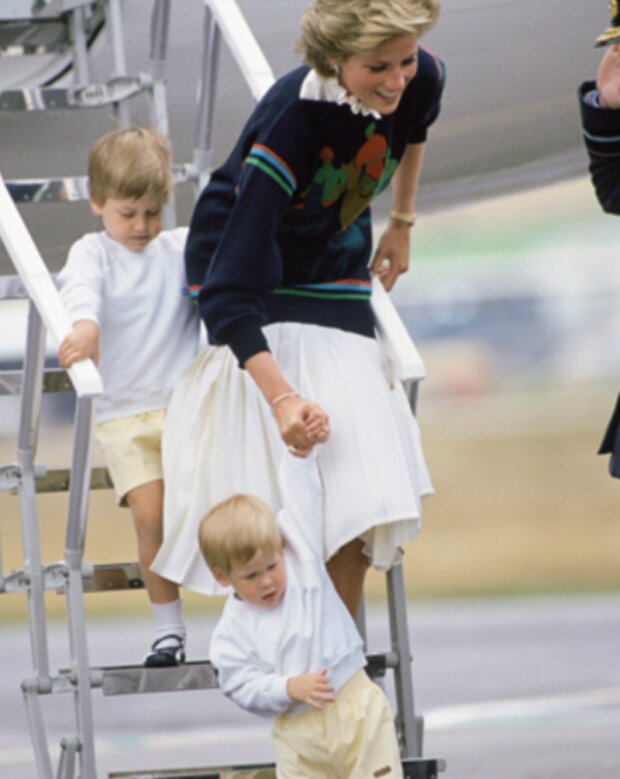 Princezna Diana. Foto: snímek obrazovky marieclaire.ru